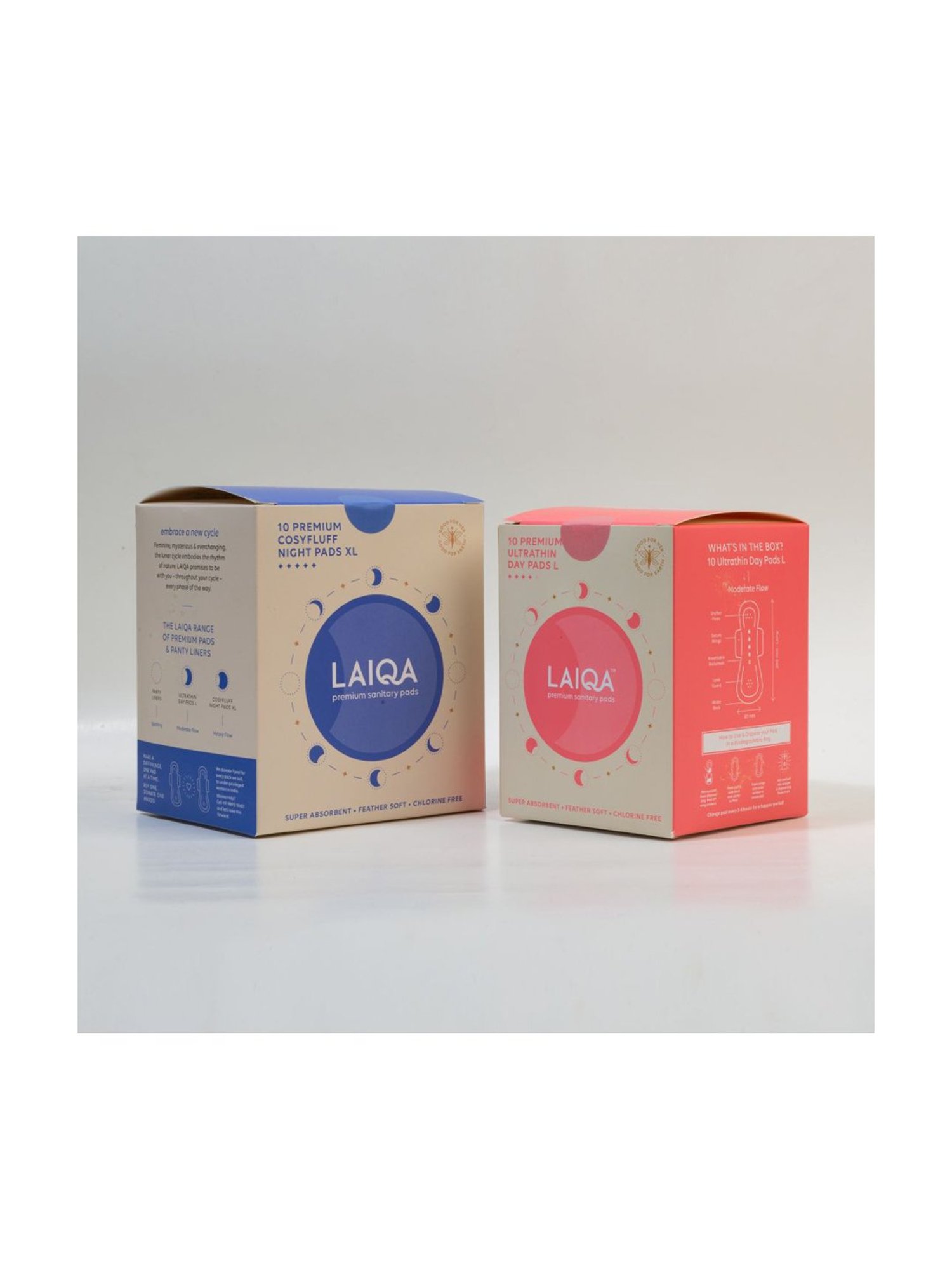 LAIQA Period Duet (Pack of 2) - 20 Pads