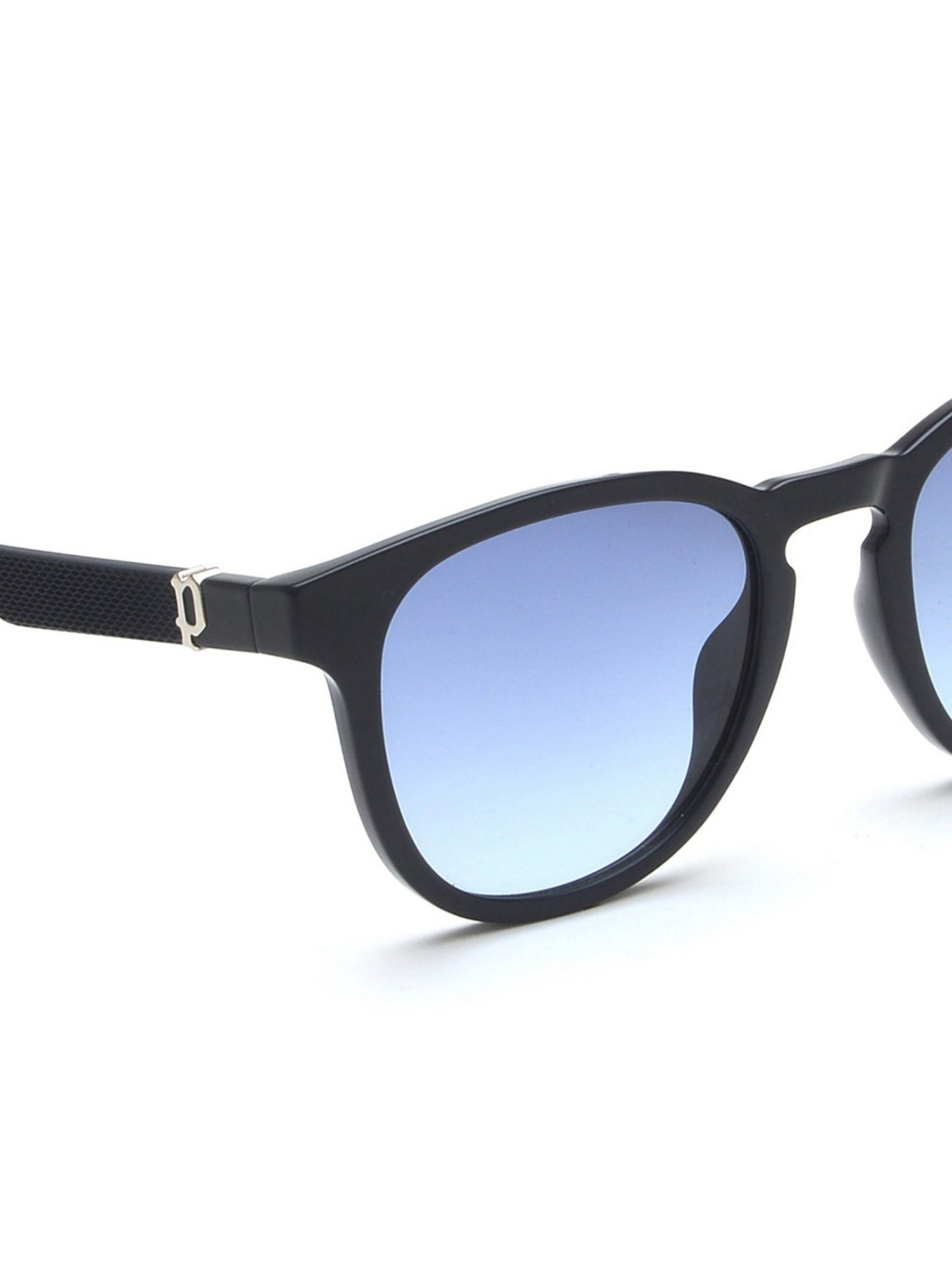 Police Blue Oval Sunglasses for Men