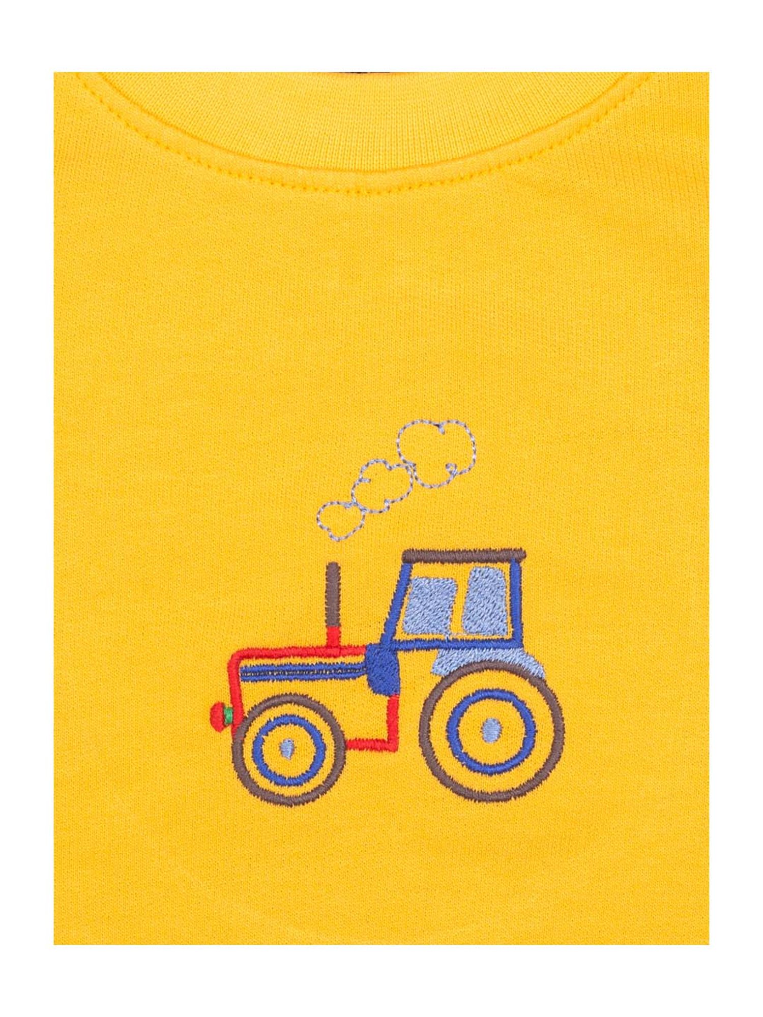 Mee Mee Kids Yellow Embroidered T-Shirt