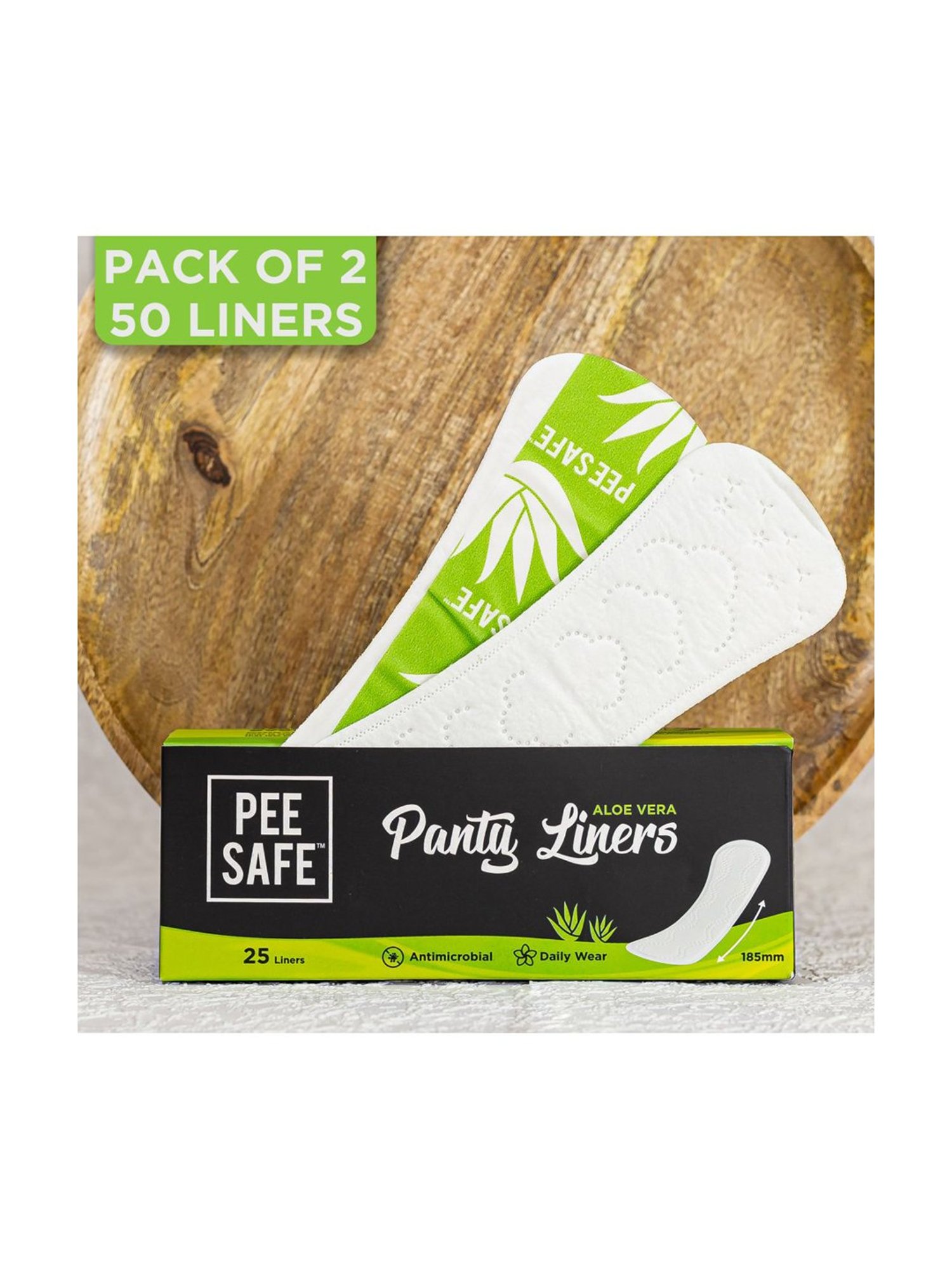 LAIQA Panty Liners (Pack of 3) XS - 60 Panty Liners