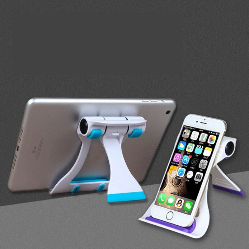 Universal Tablet PC Holder Foldable Adjustable Angle Desk Phone Holder Stand Flexible for Samsung iPad Tablet PC 13*10*2.5cm