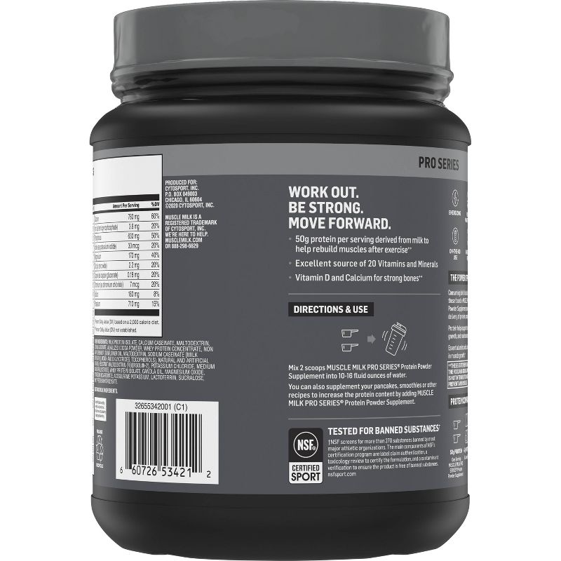Muscle Milk Pro Series Protein Powder - Intense Vanilla - 32oz