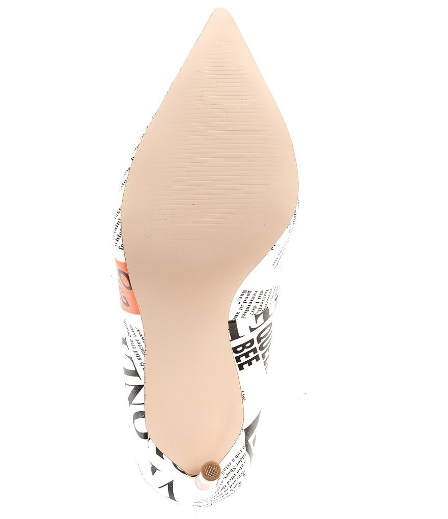 Deltan Tessa Croc-Embossed T-Strap Block Heel Pumps