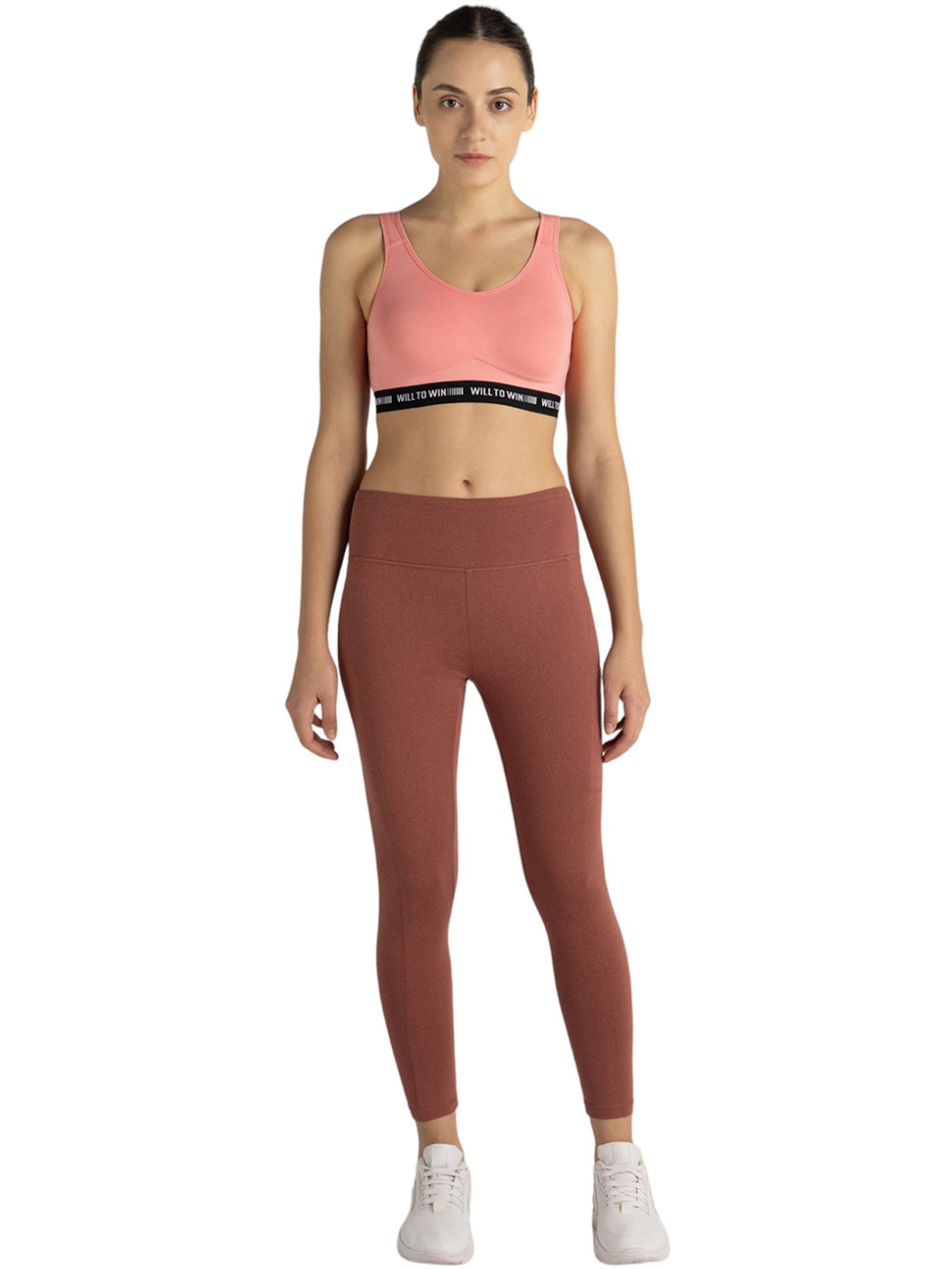 KENDALL + KYLIE Black Cotton Sports Tights