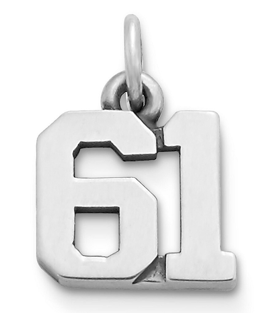 James Avery Faceted Lab-Created Amethyst February Birthstone Charm