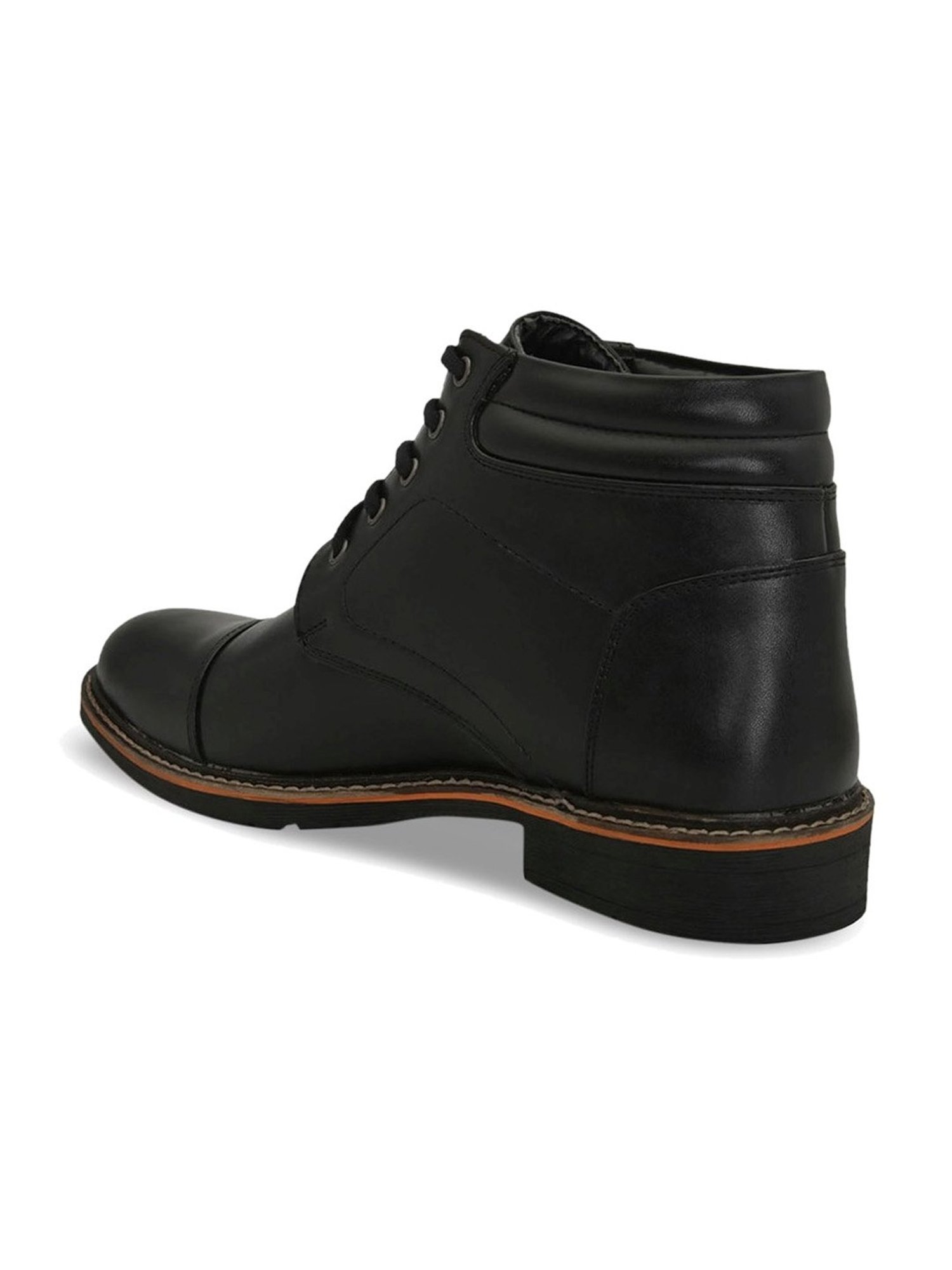 Hydes N Hues Men's Black Derby Boots