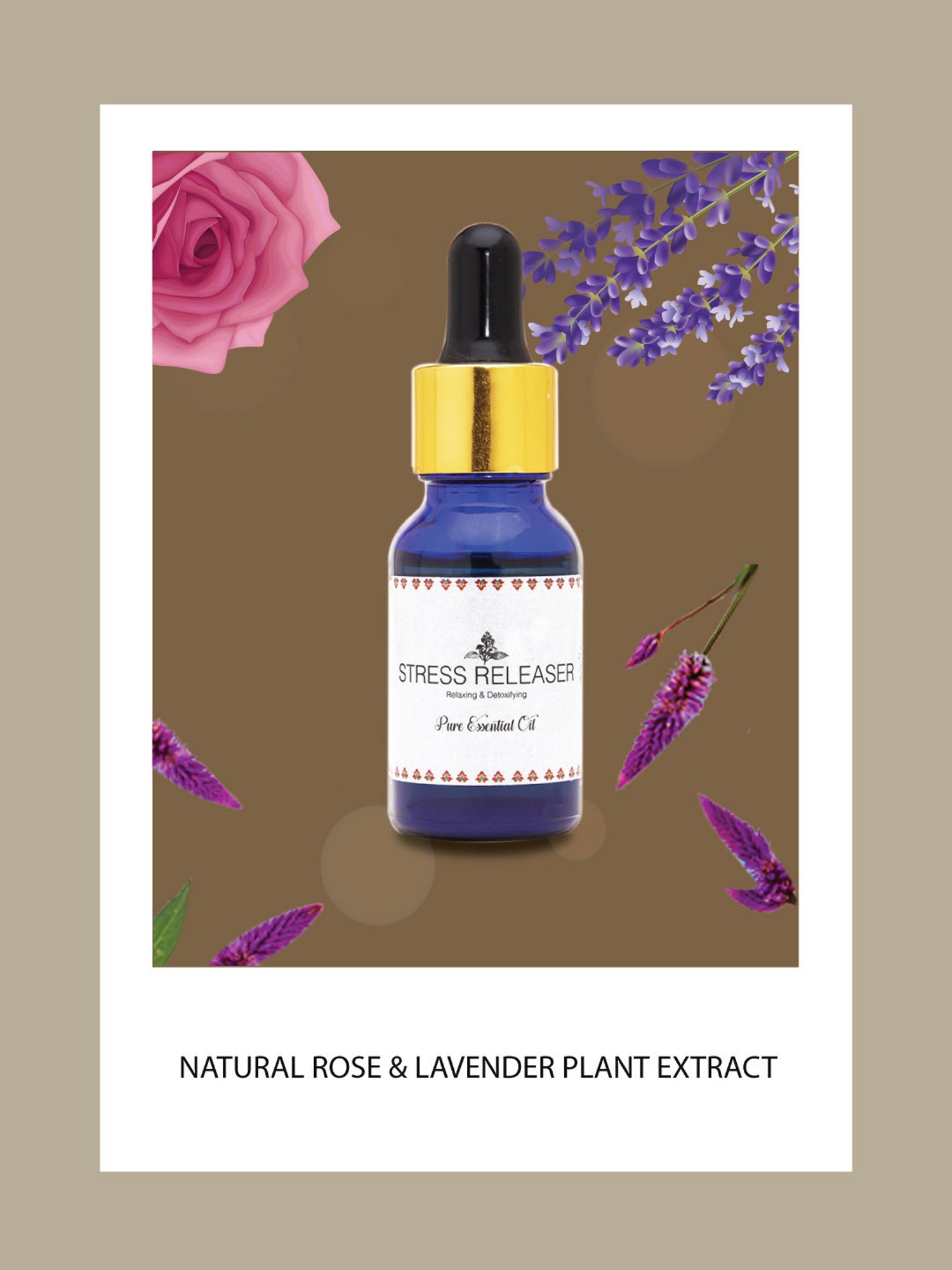 Holistic Healings By Shaveta Stress Releaser Essential Oil - 15 ml