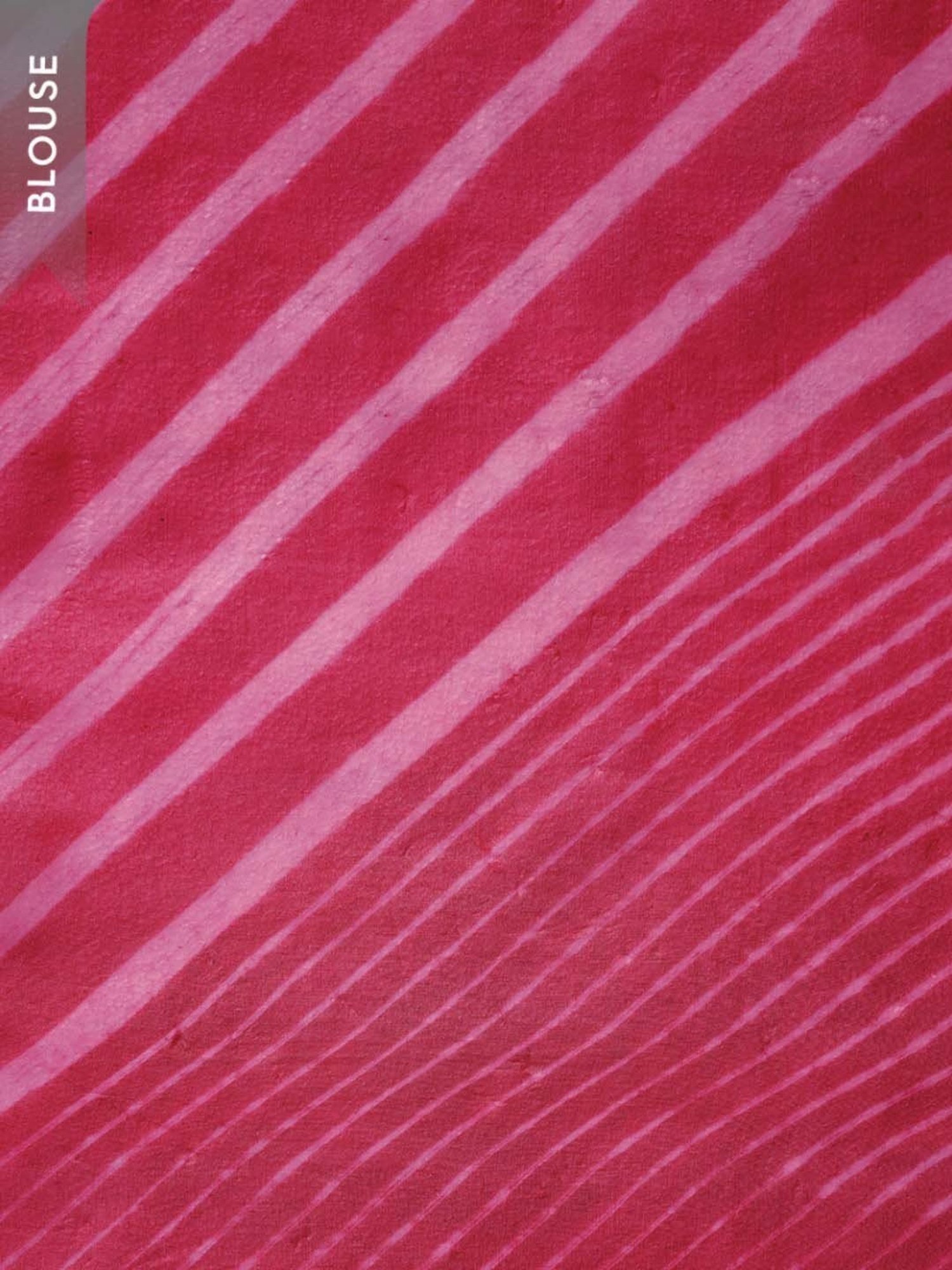 Taneira Pink Striped Saree With Unstitched Blouse
