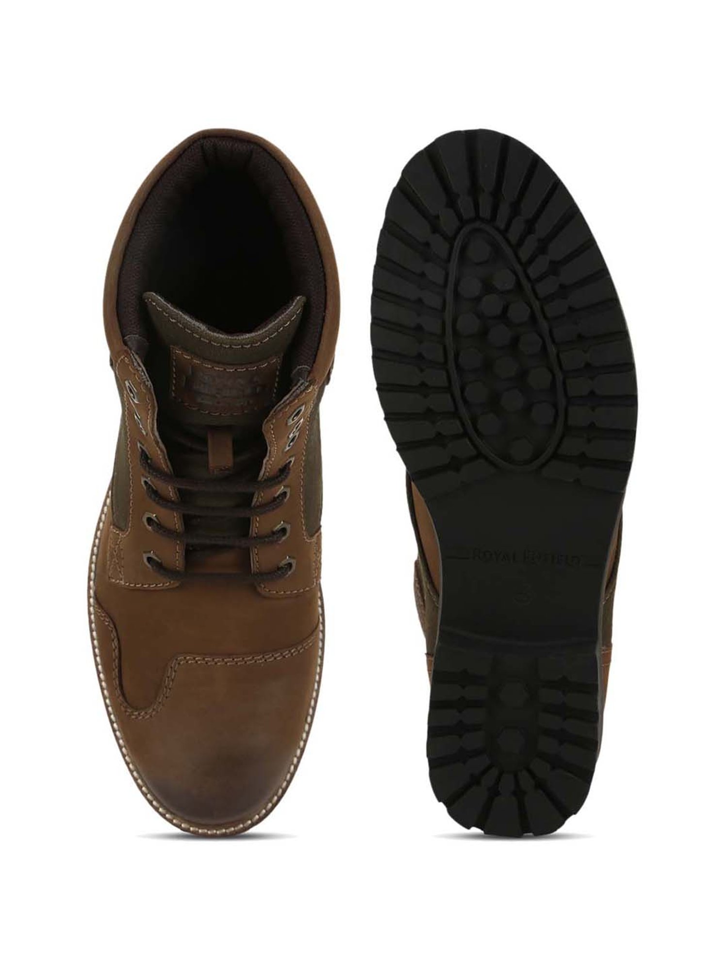 Royal Enfield Men's Brown Boots