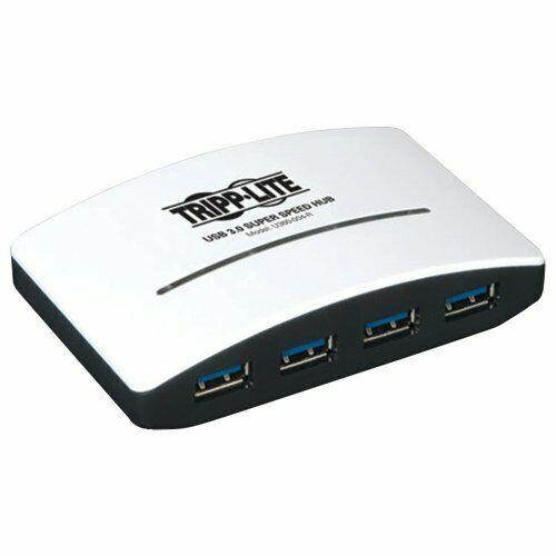 Tripp Lite U360-004-R 4-port USB Hub - 4 x USB 3.0 USB Downstream, 1 x USB 3.0