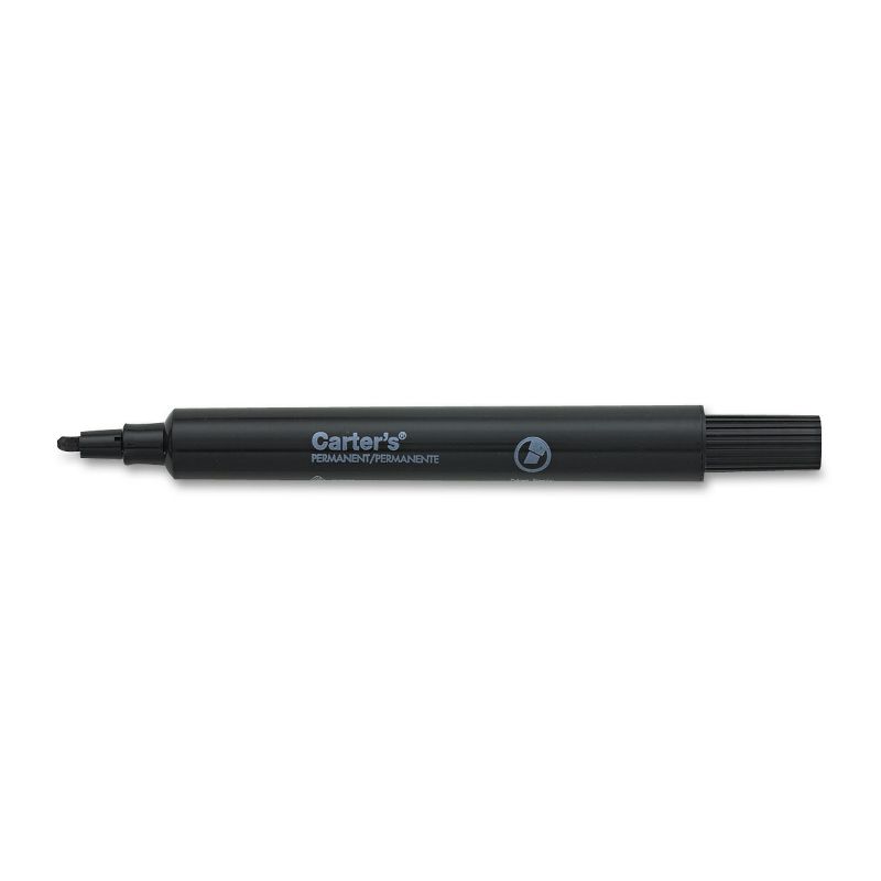 Carter'S Large Desk Style Permanent Marker Chisel Tip Black 27178