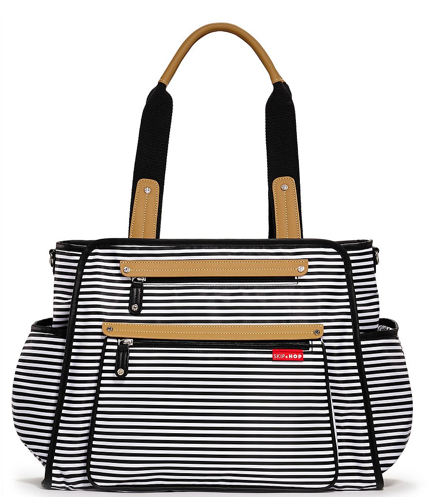 Skip Hop Grand Central Take It All Striped Diaper Bag