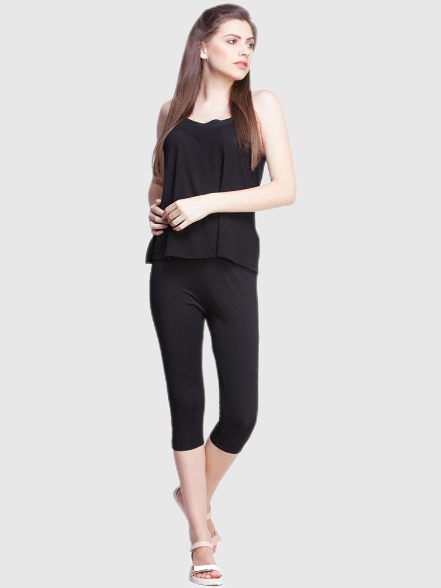 Dollar Missy Multi Skinny Fit Capris (Pack of 3)