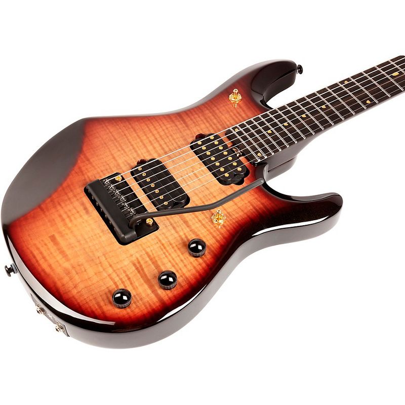 Ernie Ball Music Man 20th Anniversary John Petrucci JP7 7-String Electric Guitar Honey Butter Burst