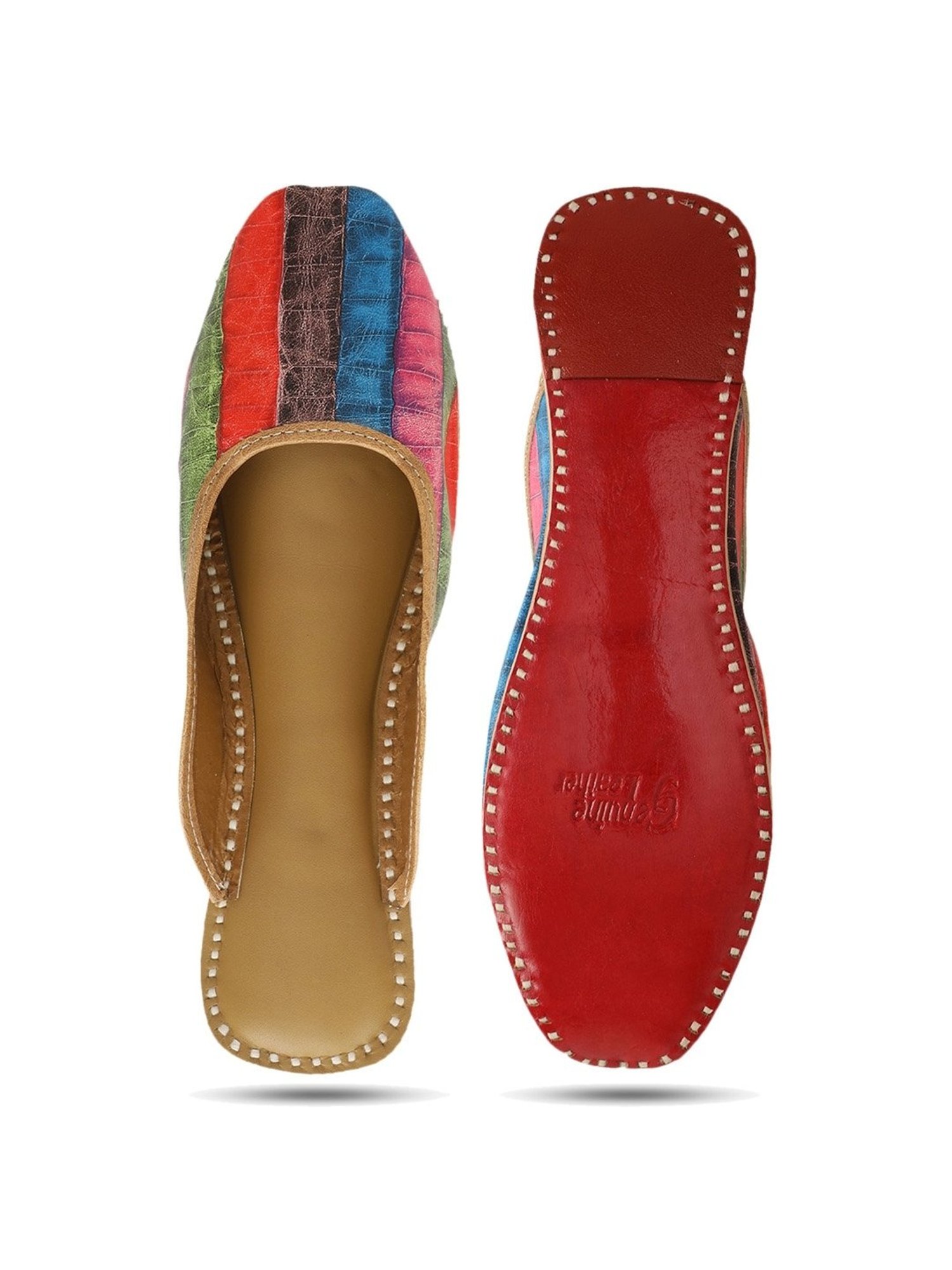 NR by Nidhi Rathi Women's Mulitcolored Mule Shoes