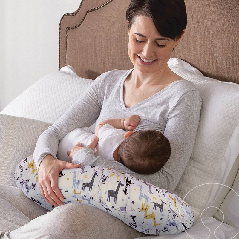 Boppy Original Feeding and Infant Support Pillow - Floral Stripes