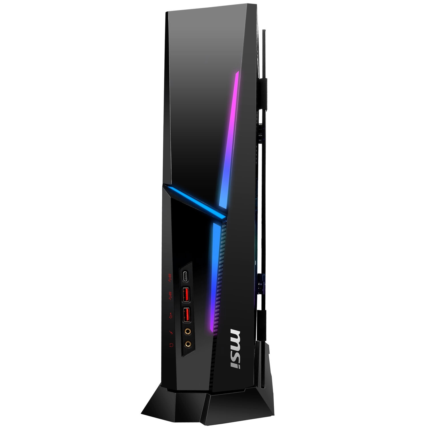 MSI MPG Trident AS 10TD Gaming and Entertainment Desktop PC (Intel i7-10700F 8-Core, 16GB RAM, 256GB PCIe SSD + 1TB HDD (2.5), NVIDIA RTX 3070, Wifi, Bluetooth, 2xUSB 3.2, 1xHDMI, Win 10 Pro)