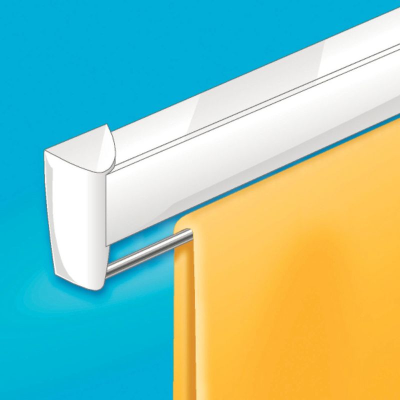 Okuna Outpost 2 Pack White Cotton Clothesline Cord for Laundry Lines, Arts and Crafts (0.19 in, 100 Ft)