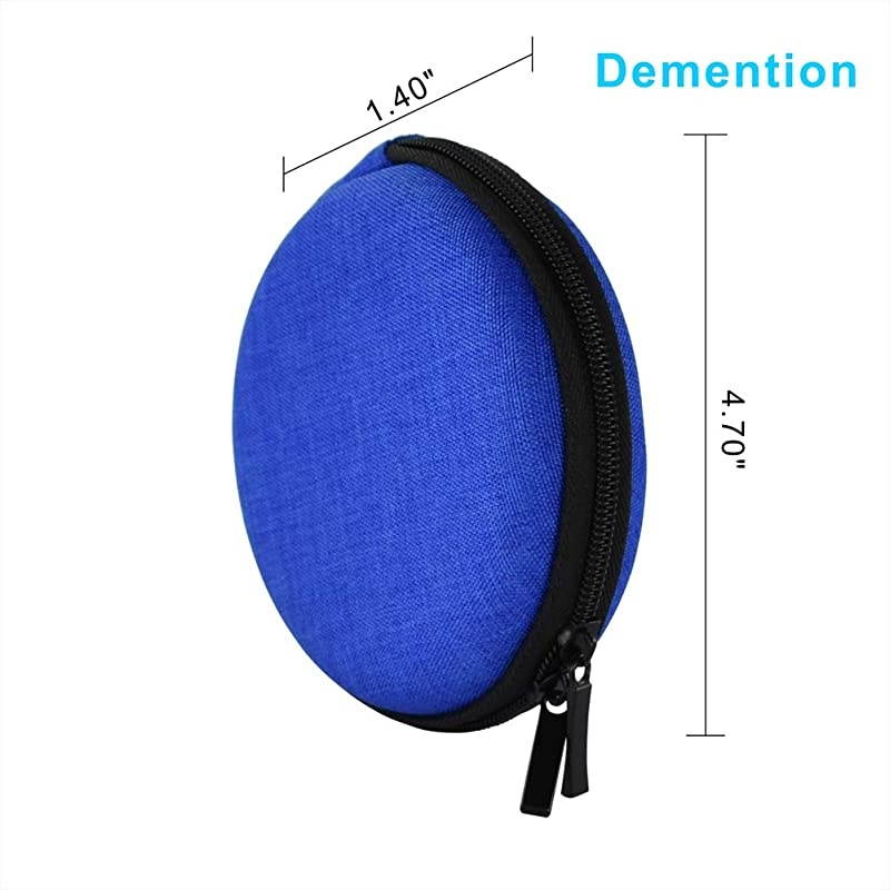 Card Holder Shockproof Stress Resistant Card Case Organizer with 12 Card Slots for Cards TF Cards Blue