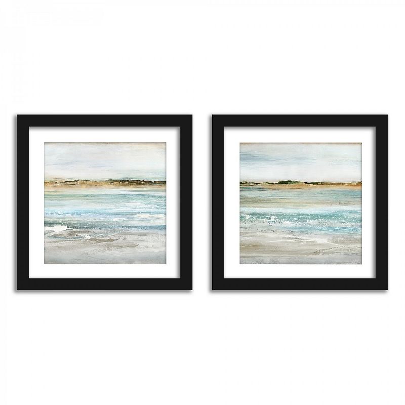 Americanflat Coastal Views - Set of 2 Framed Prints by PI Creative