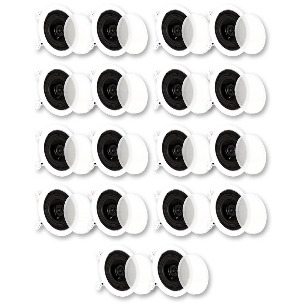 Theater Solutions CS4C In Ceiling Speakers Surround Sound Home Theater 9 Pair Pack 9CS4C