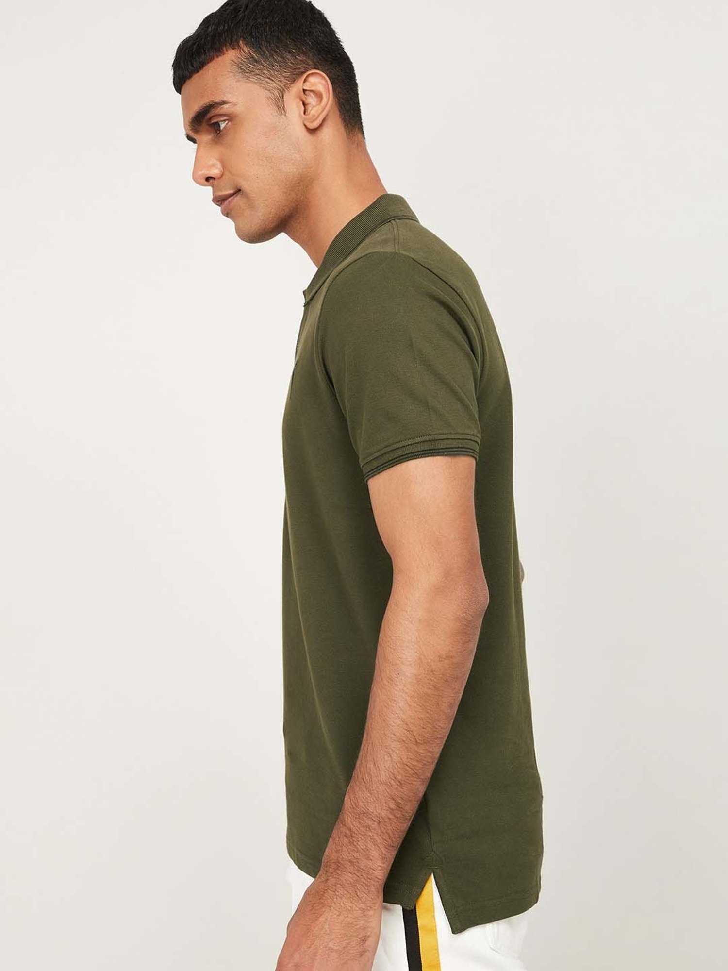 BOSSINI Olive Regular Fit Polo T-Shirt