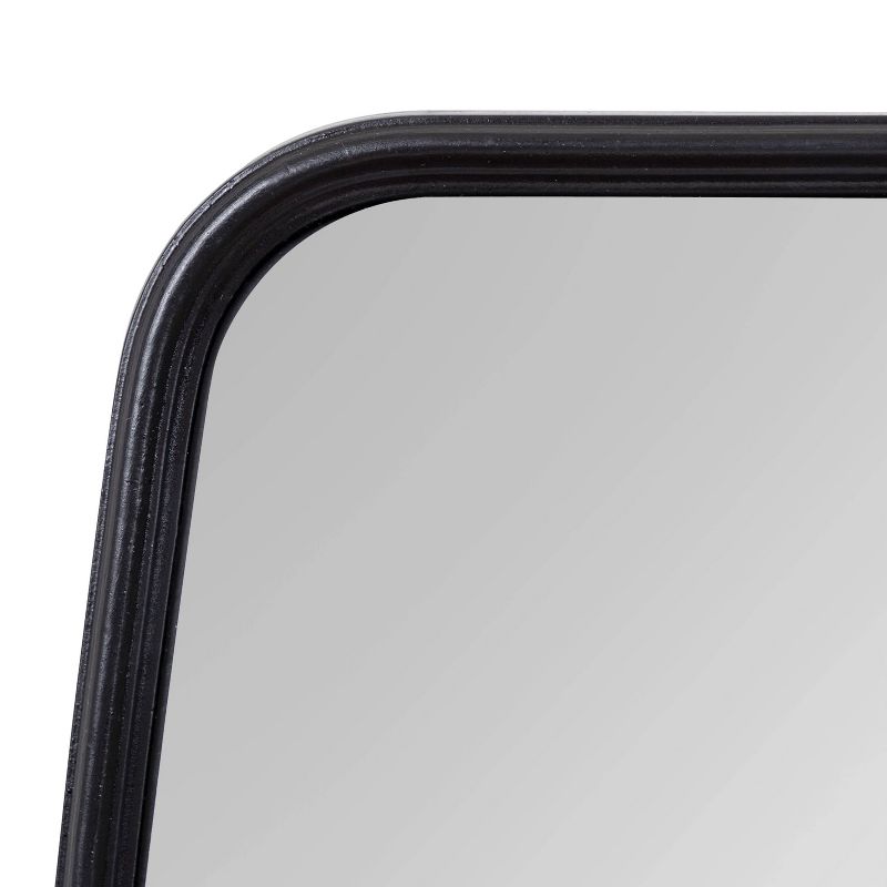 18" x 48" Caskill Full Length Wall Mirror Black - Kate & Laurel All Things Decor