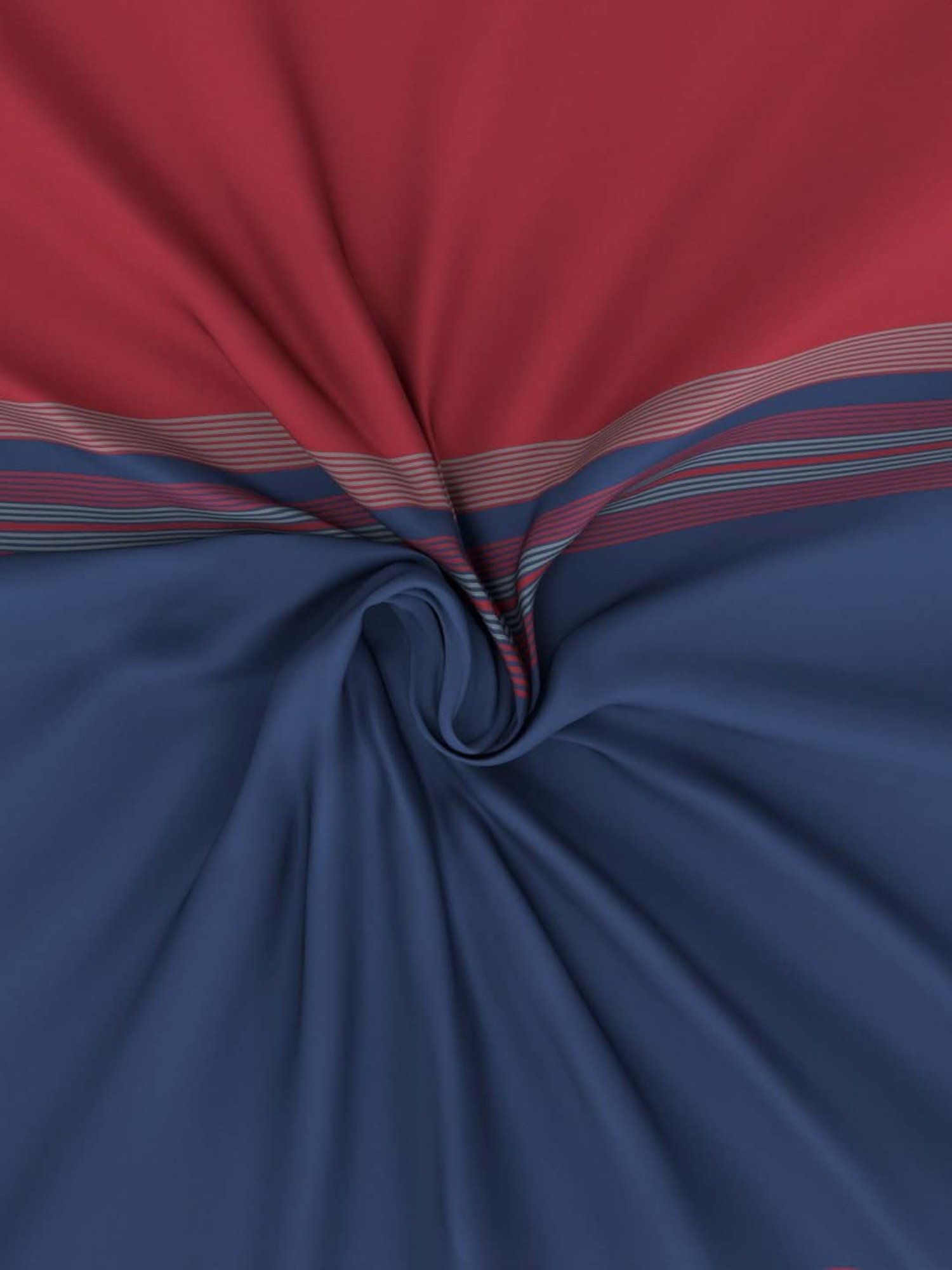 Haus & Kinder Cambric Floral Green & Yellow Cotton Single Reversible Dohar