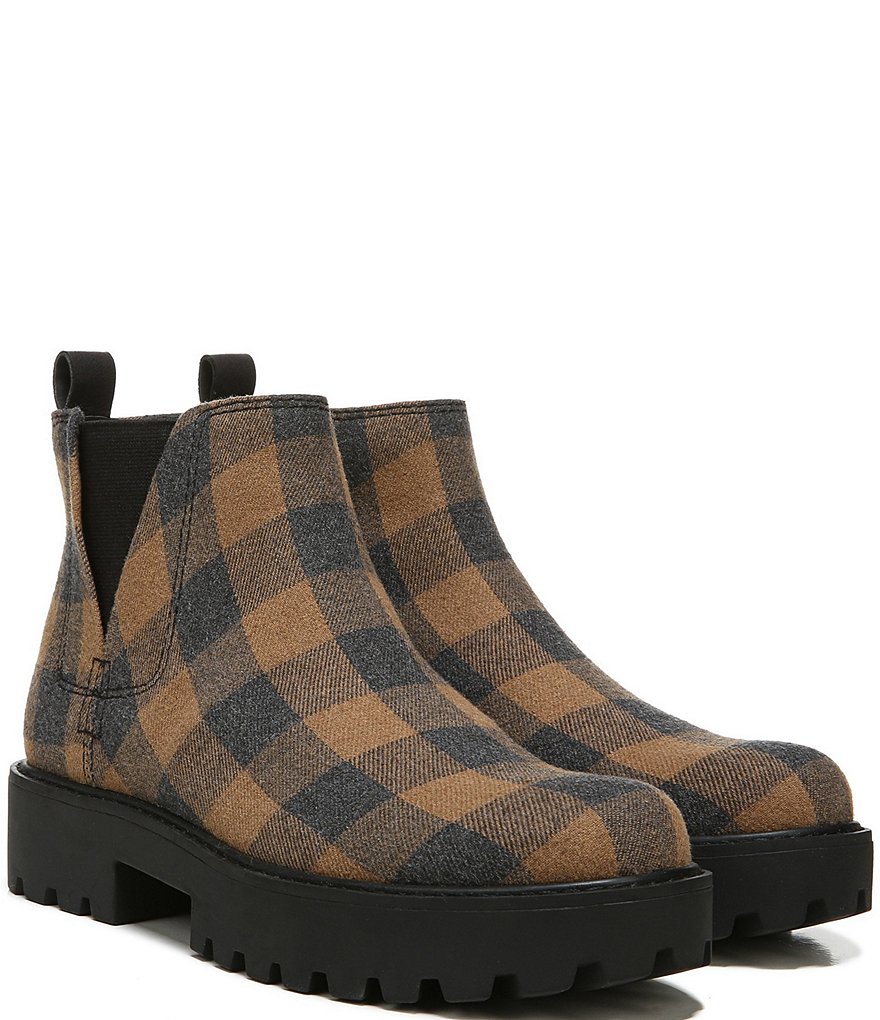 Zodiac Shiloh Plaid Booties