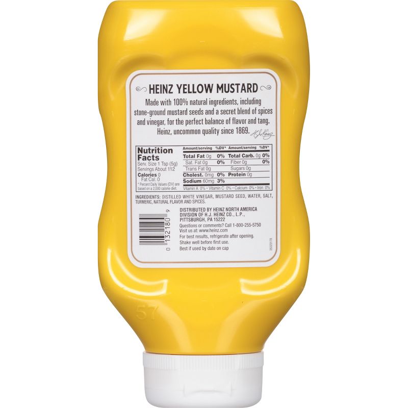 Heinz Yellow Mustard - 20oz