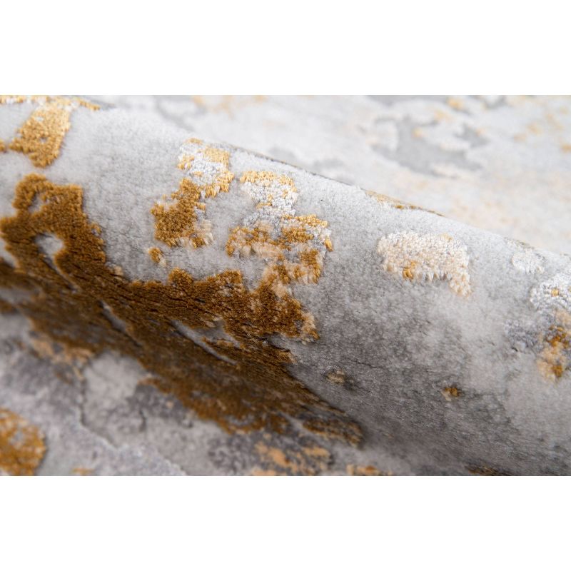 2'x3' Cannes Zeren Accent Rug Gold - Momeni