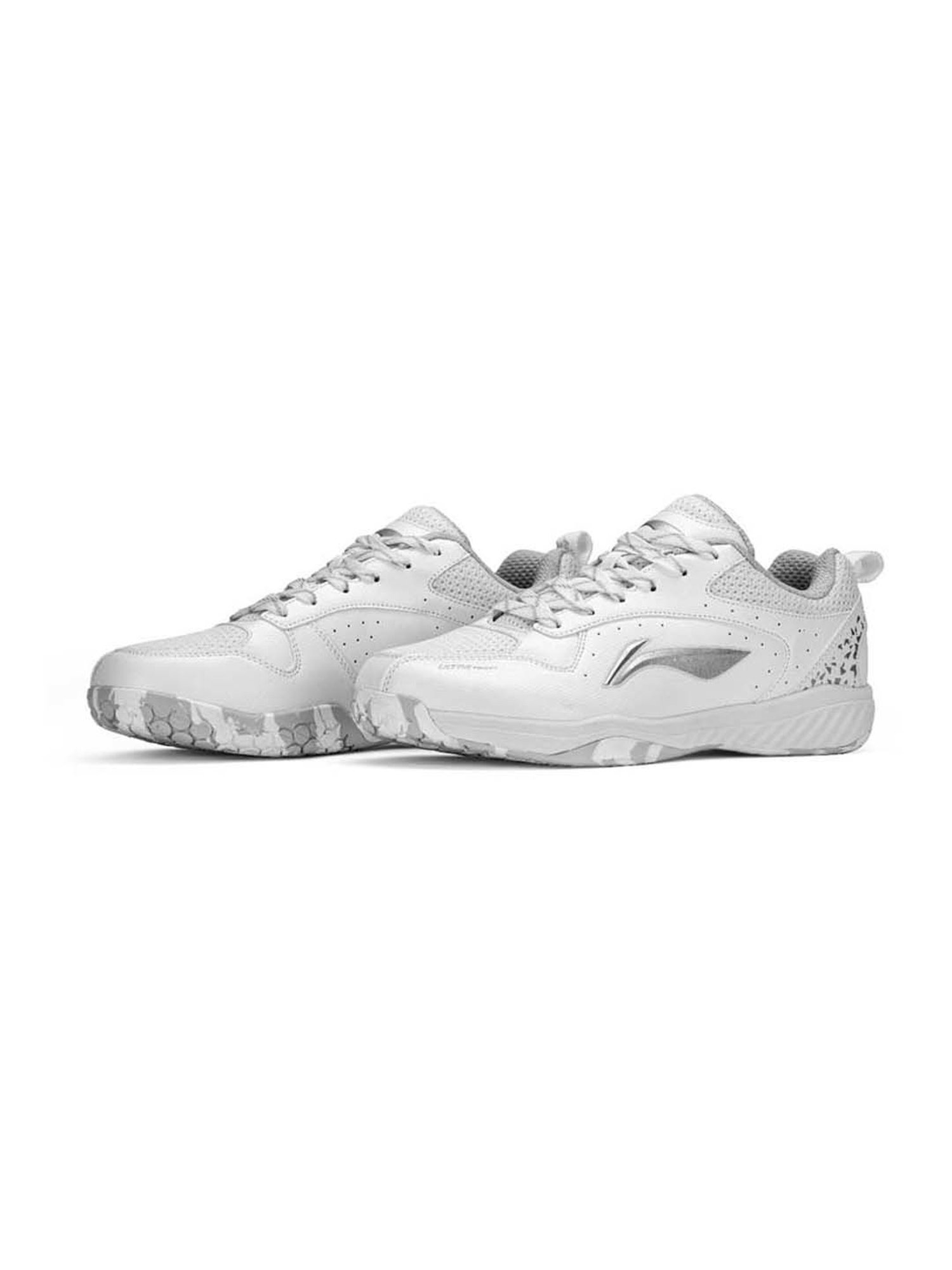 Li-Ning Men's Ultra Power White Indoor Court Shoes