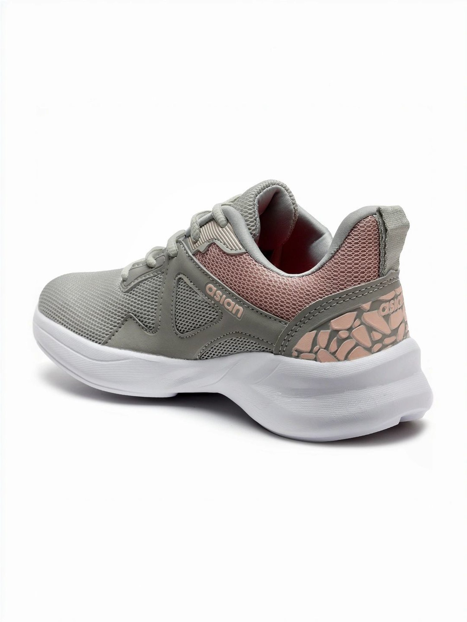 Asian Women's Grey Running Shoes