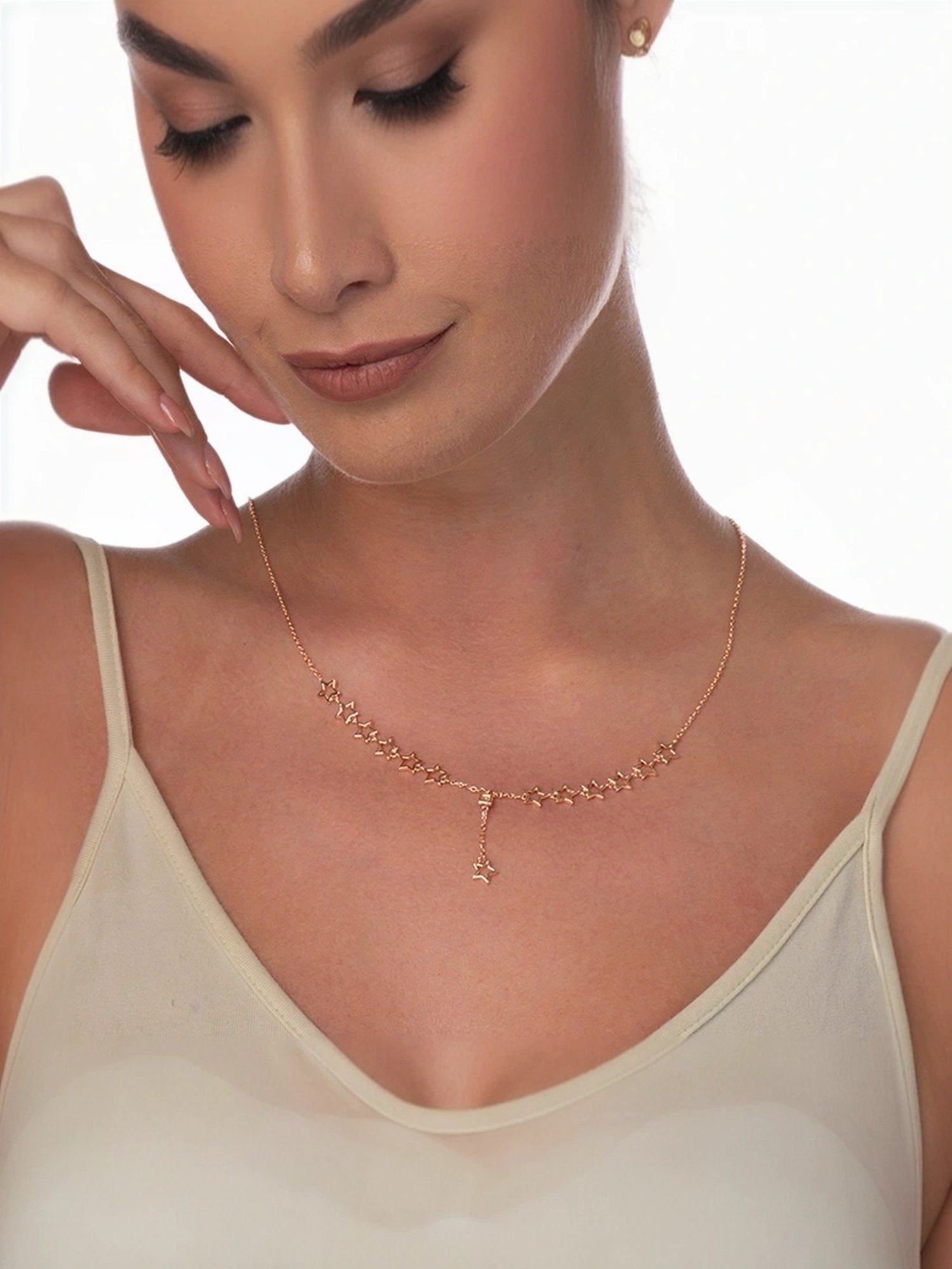 GIVA 92.5 Sterling Silver Double Infinity Love Necklace for Women