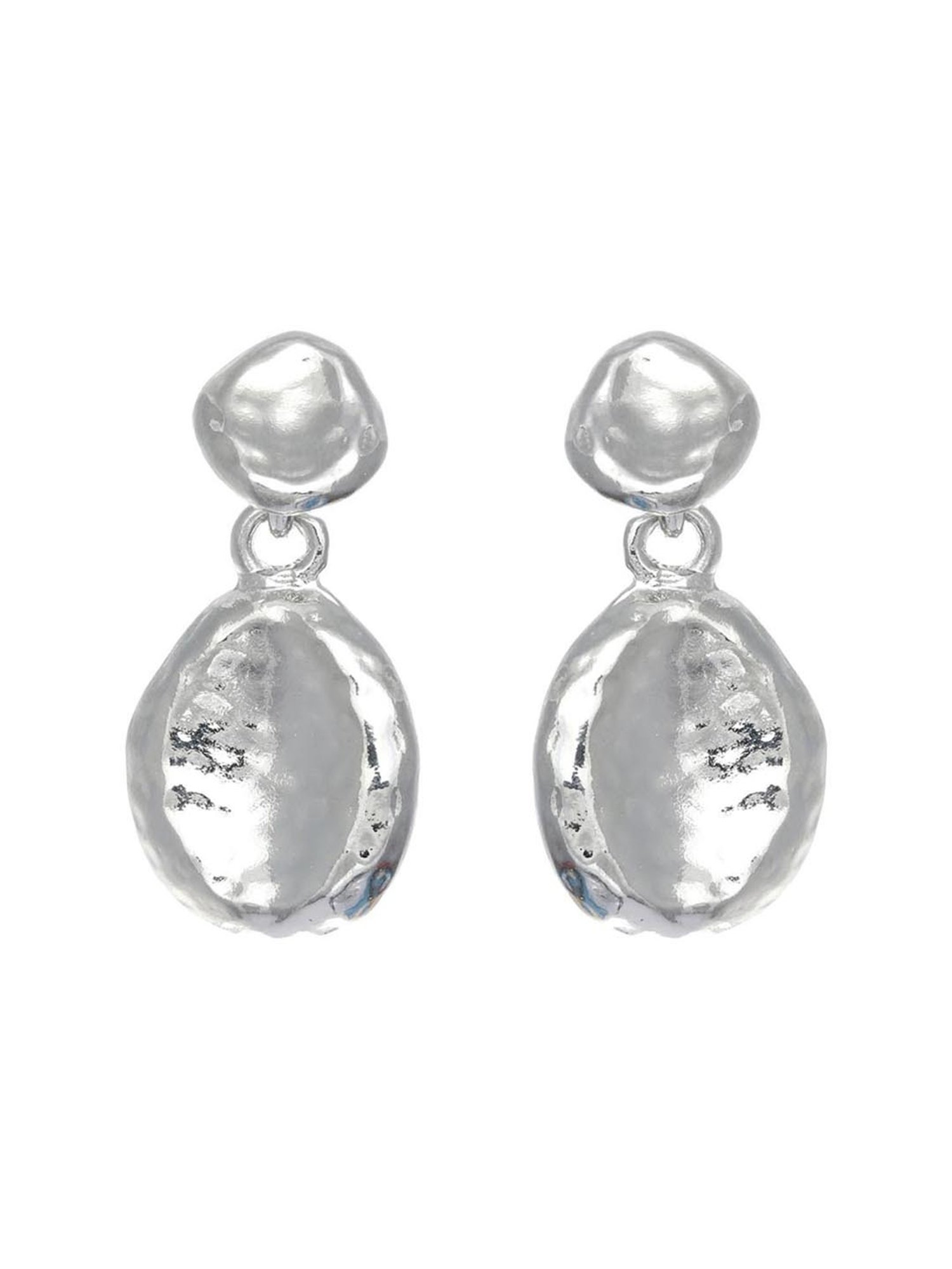 Priyaasi Silver Drop Earrings