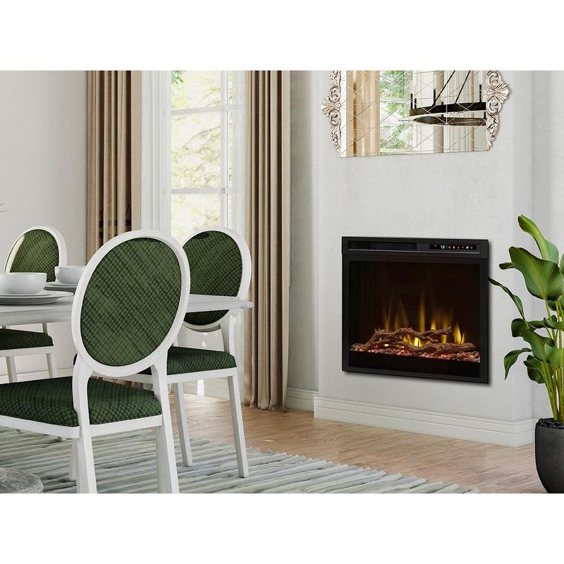 Dimplex 28-in Multi-Fire XHD Pro Plug-In Electric Fireplace with Acrylic Ice & Driftwood - DF28DWC-PRO