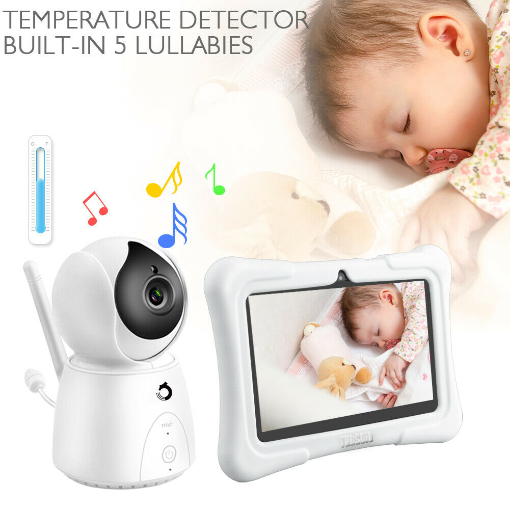 Dragon Touch Baby Monitor DT24 Pro Wireless 1000ft Security Camera Audio 2.4GHz Dragon Touch