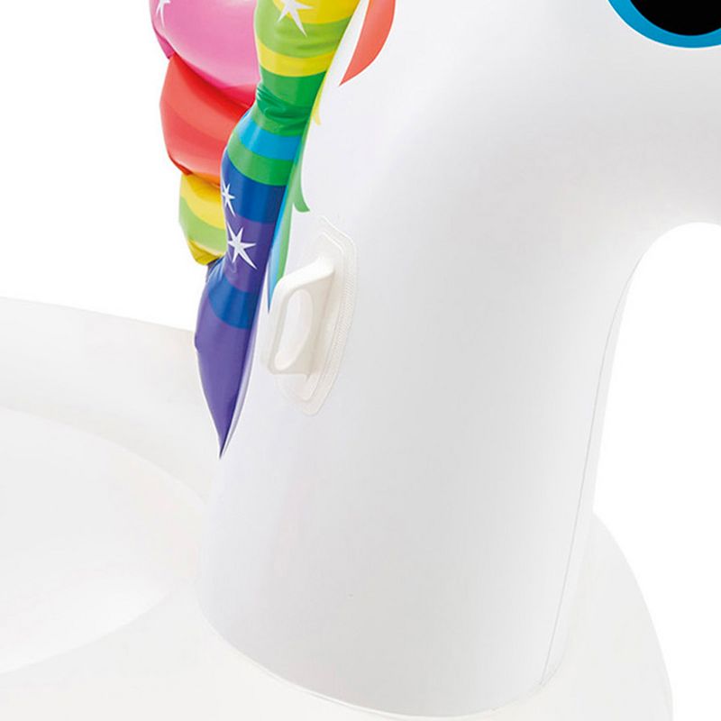 Swimline 24" Ladybug Inflatable Children's 1-Person Swimming Pool Ring Tube Pool Float - Red/Black