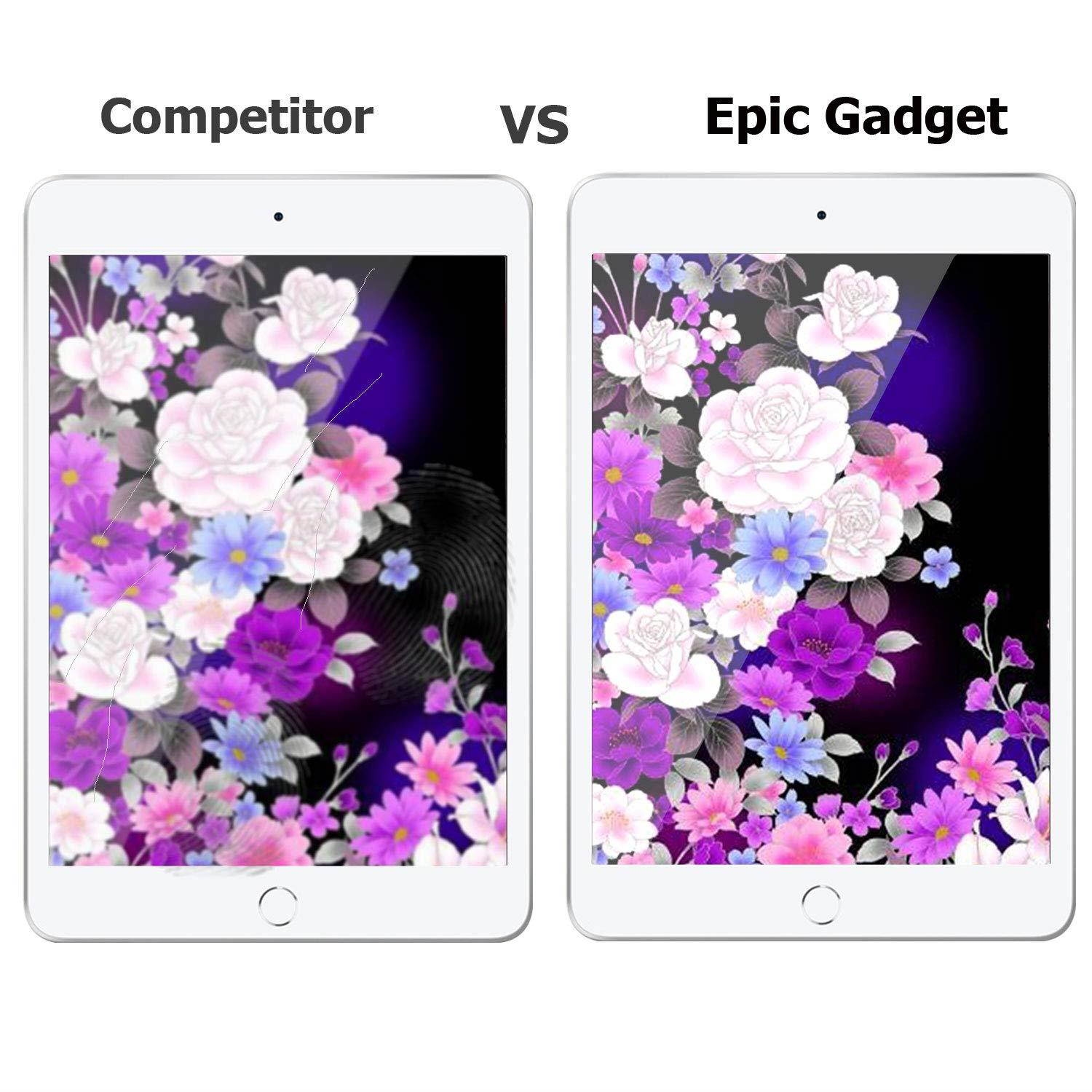[2 Pack] EpicGadget Glass Screen Protector for 2019 iPad Air 10.5"/iPad Pro 10.5, Ultra HD Clear Anti Bubble Anti Scratch 9H Hardness Tempered Glass Screen Film for 10.5?inch iPad air (2019 Released)