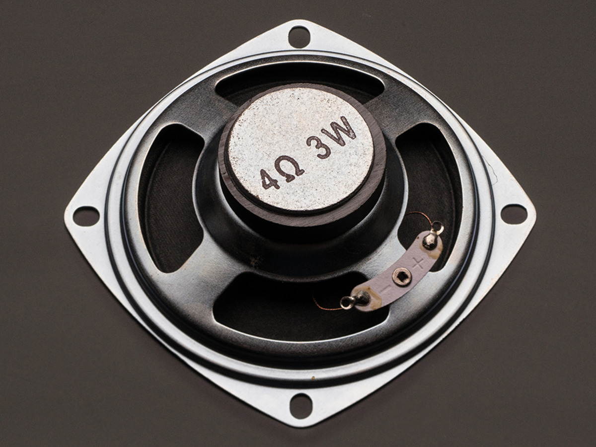 Adafruit 3 inch Speaker - 4 Ohm 3W