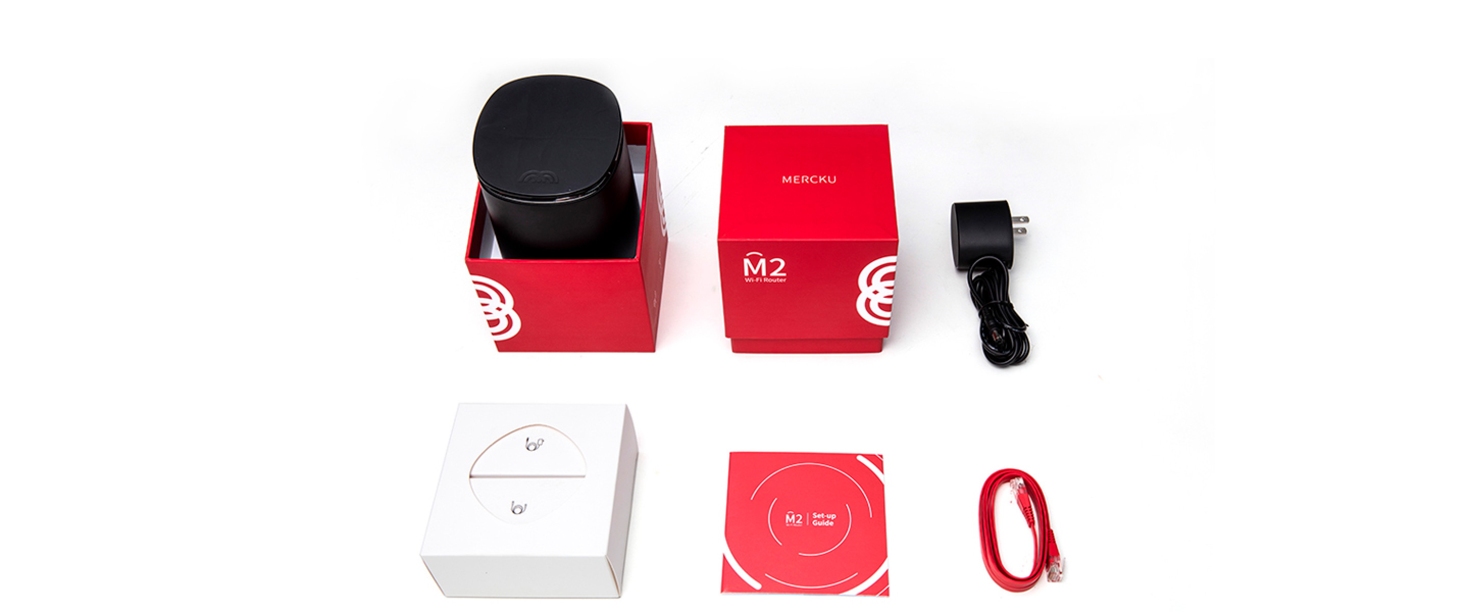 M2 Swarm - Mesh Wi-Fi System, includes 3* Wireless Mercku Hive WiFi Routers (3 M2 Standalones) Whole Home Coverage 6000 sq. ft Wi-Fi Extenders Automatic Mesh Wi-Fi Connection ac1200