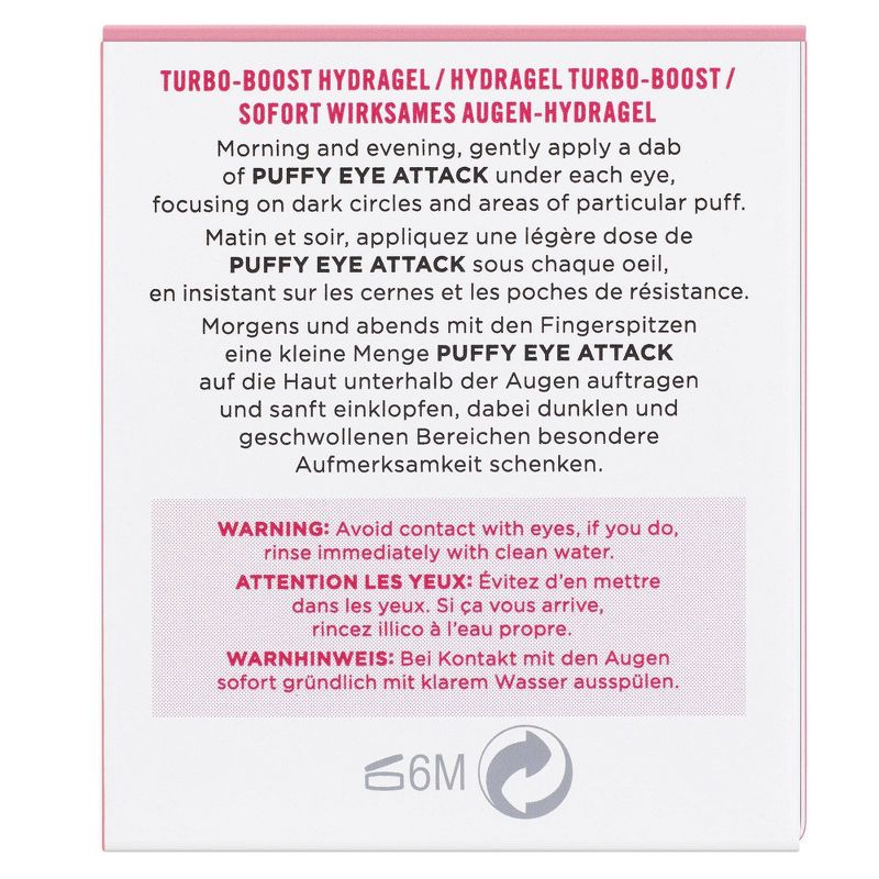 Soap & Glory Puffy Eye Attack Turbo-Boost Hydragel - 0.47oz