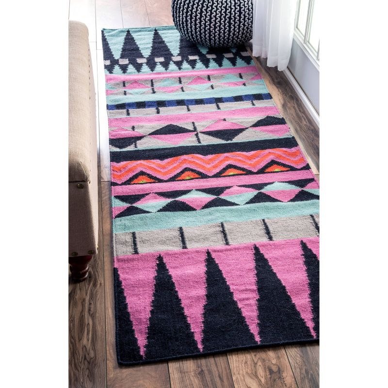 Solid Loomed Runner - (2'6"x8') - nuLOOM