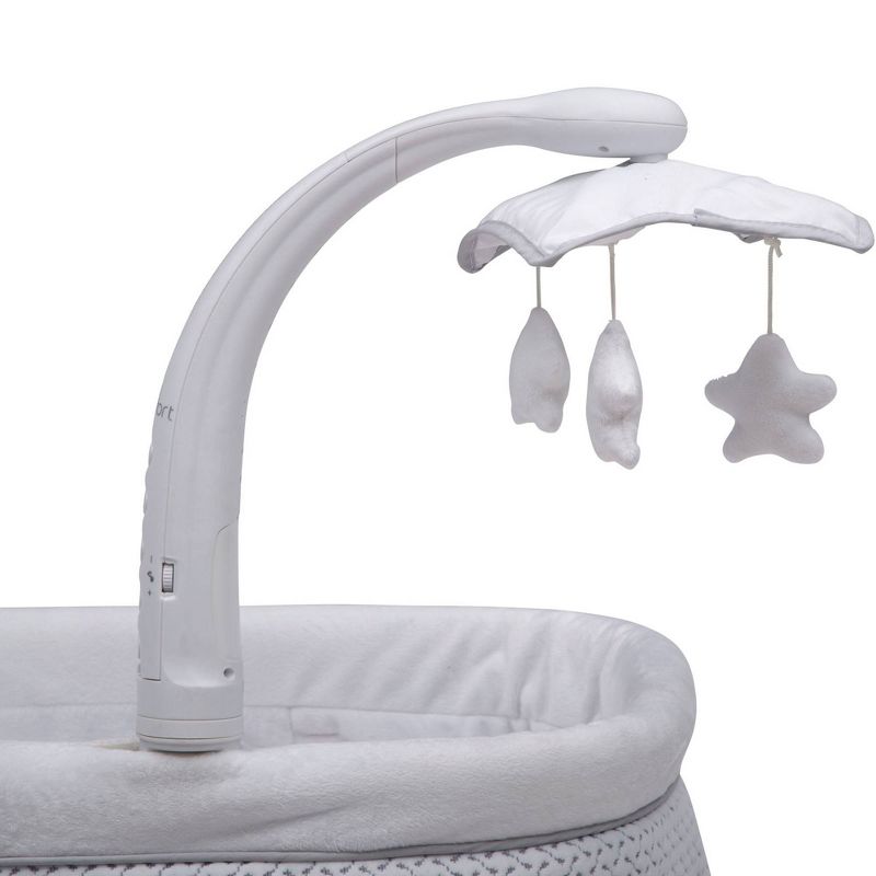 Serta iComfort Hands-Free Auto-Glide Bedside Bassinet Portable Crib Features Silent Smooth Gliding Motion That Soothes Baby - Cameron
