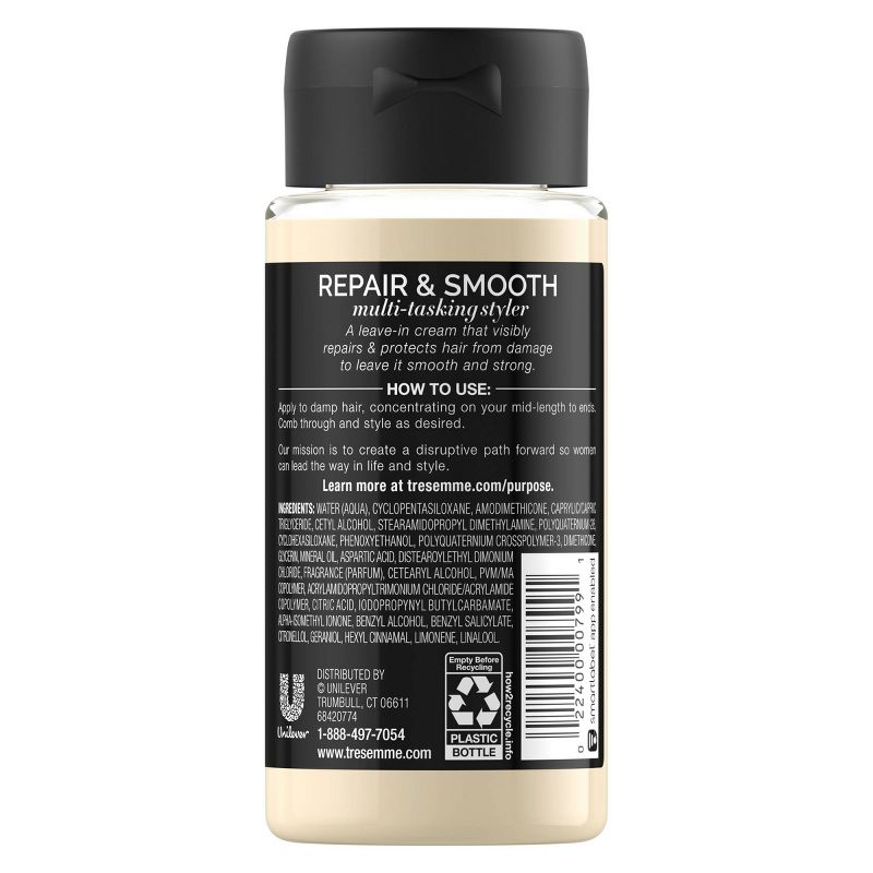 Tresemme Repair & Smooth Multi-Tasking Frizz Control Hair Styler Cream - 6.75 fl oz