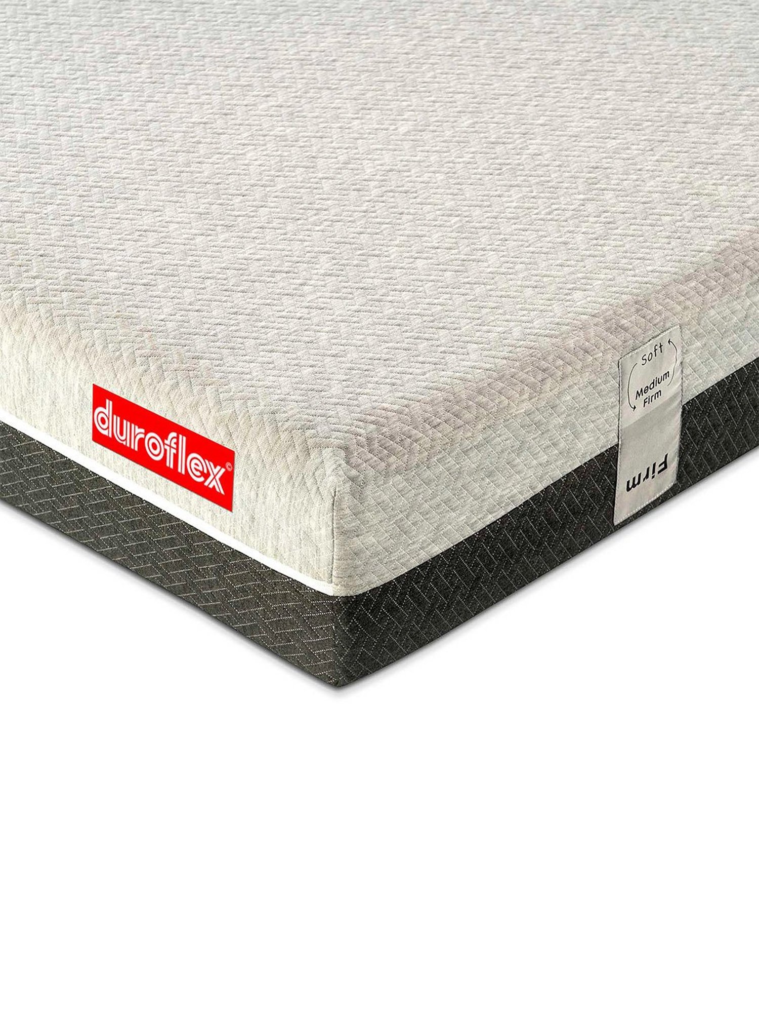 Duroflex Live-in Adapt Grey Foam New Gen Smart Design Flippable Adjustable Single Mattress