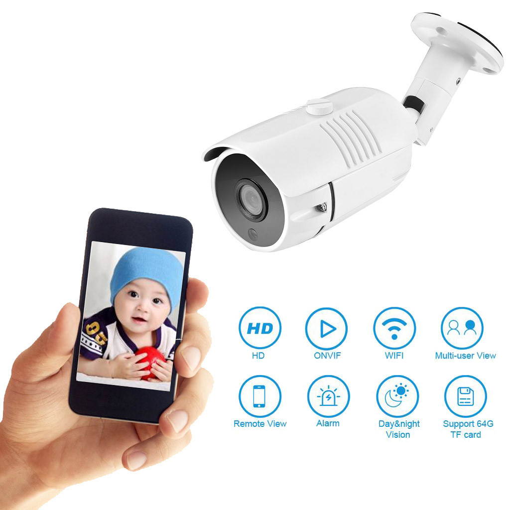 HD 720P Home Security With Night Vision Motion Detection Waterproof Camera US