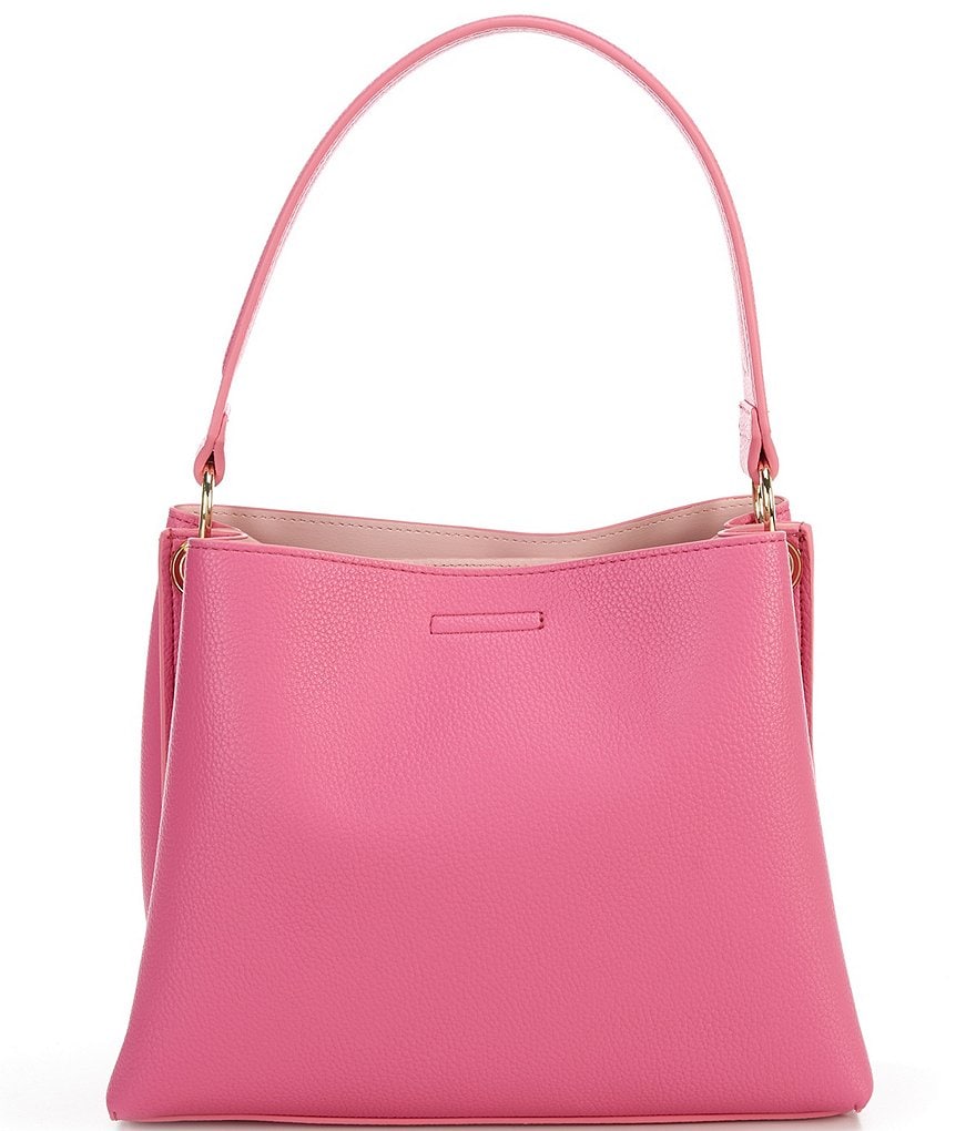 Dooney & Bourke Signature Hydrangea Monogram Collection Floral Hobo Bag