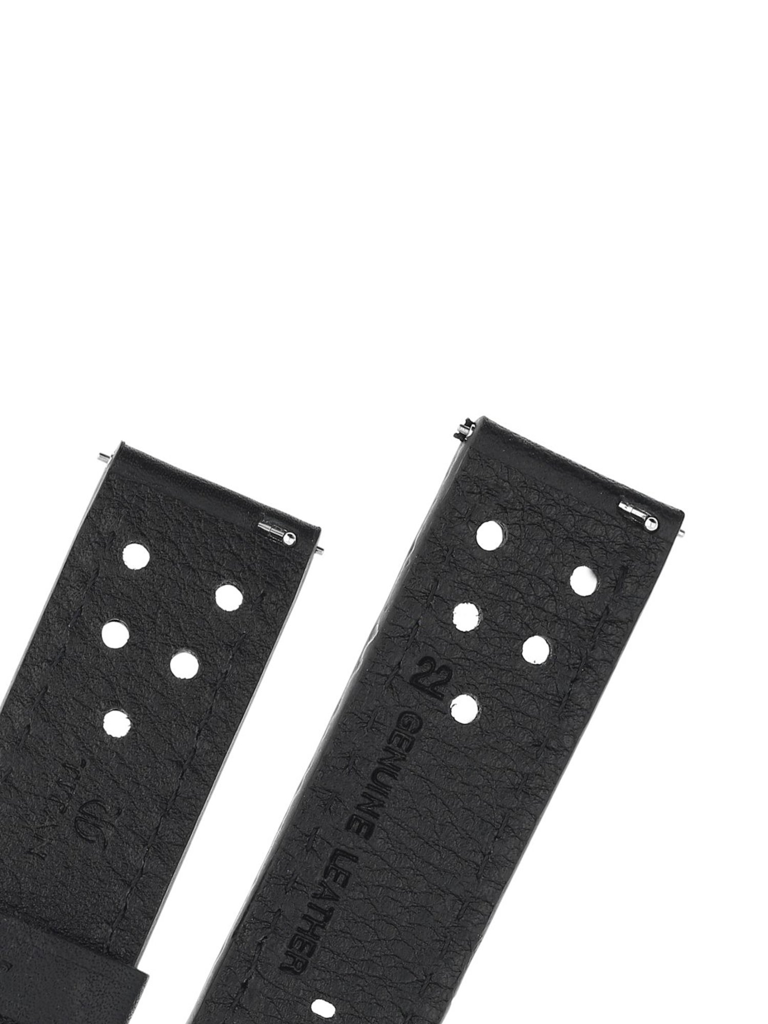 Titan 24 mm Tan Genuine Leather Strap for Men