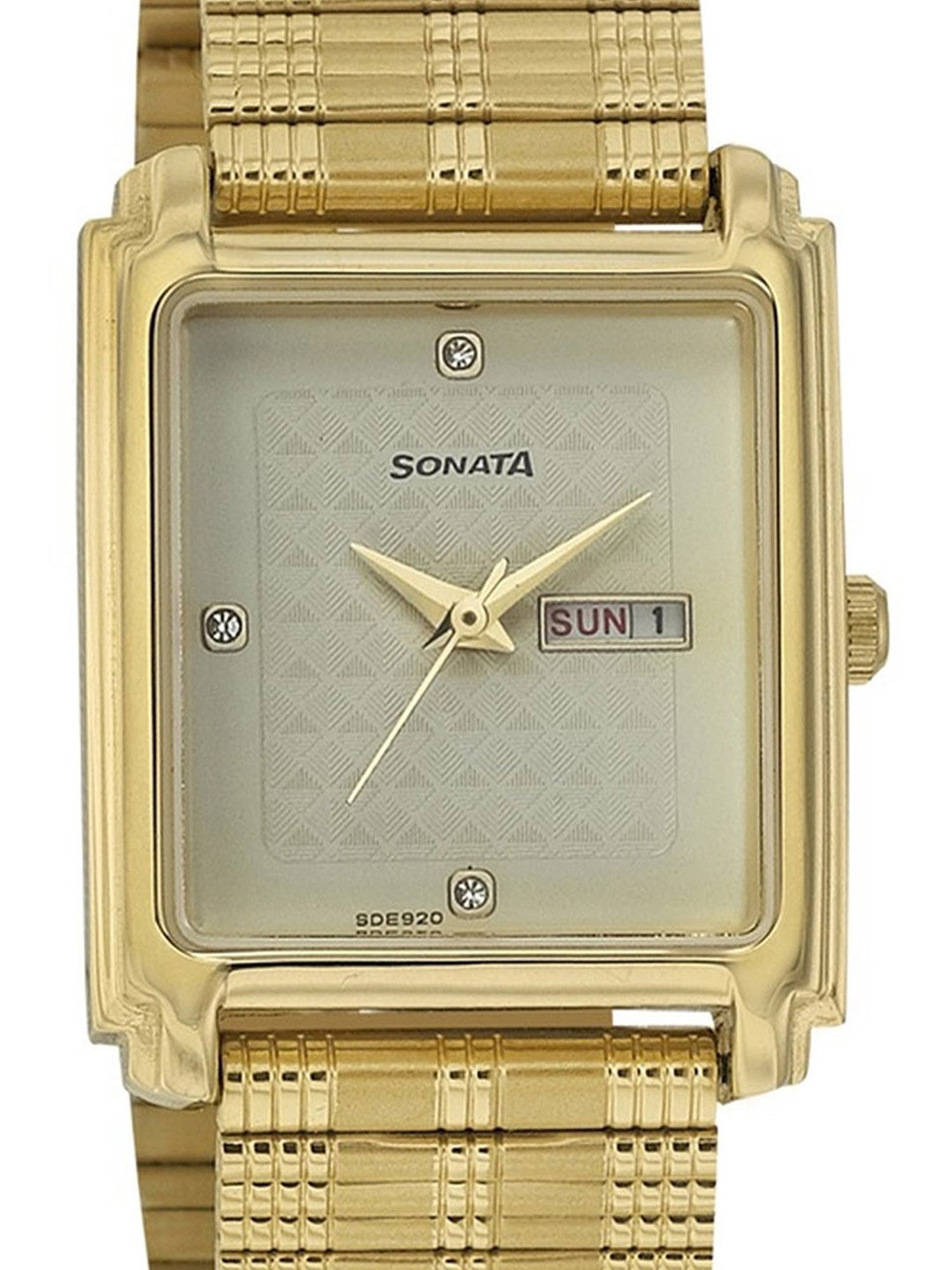 Sonata 7053YM08 Wedding Analog Watch for Men